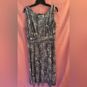 Black and White Maxi Dress